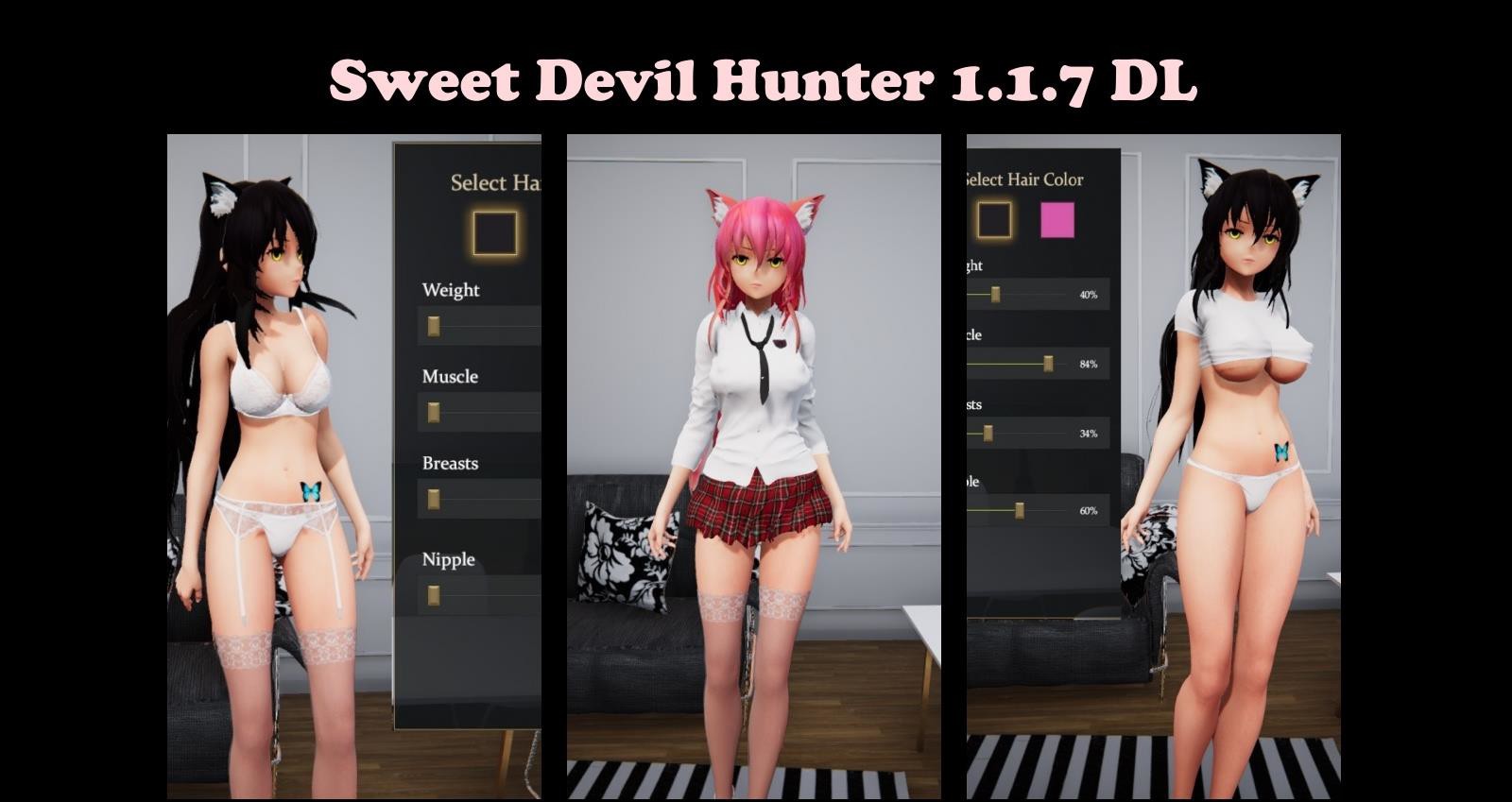 甜心恶魔猎手 Ver1.2.0英文版 3D全动态&欧美ACT游戏-久天堂游戏