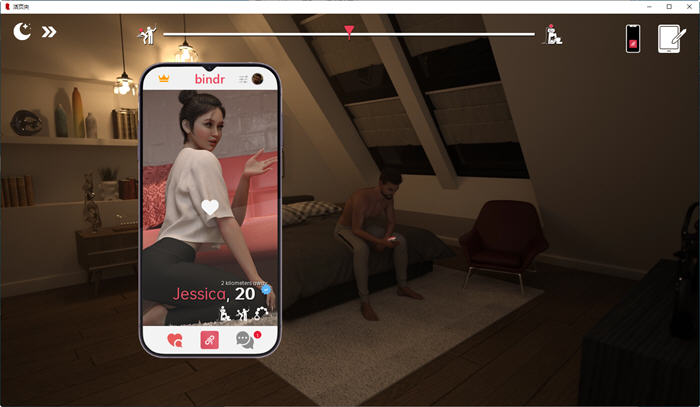 图片[3]-临时契约(Bindr Kink Dating) ver0.1.9 汉化版 PC+安卓 沙盒SLG游戏 2.8G-久天堂游戏